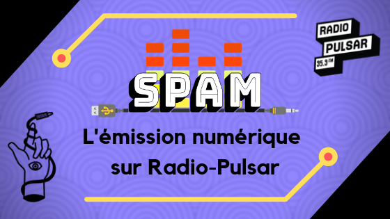 image de présentation d'article avec le logo de l'émission spam