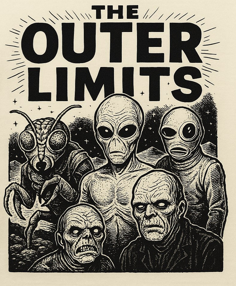 Visuel de la série américaine des années 1960, The Outer Limits