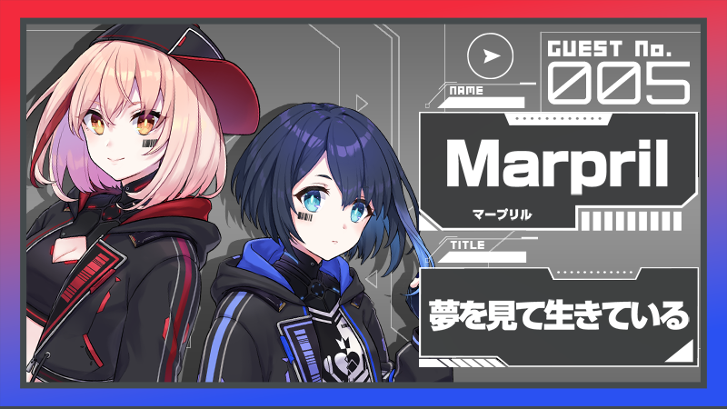 Visuel représentant les duo de Vitubeuses japonaise Marpril