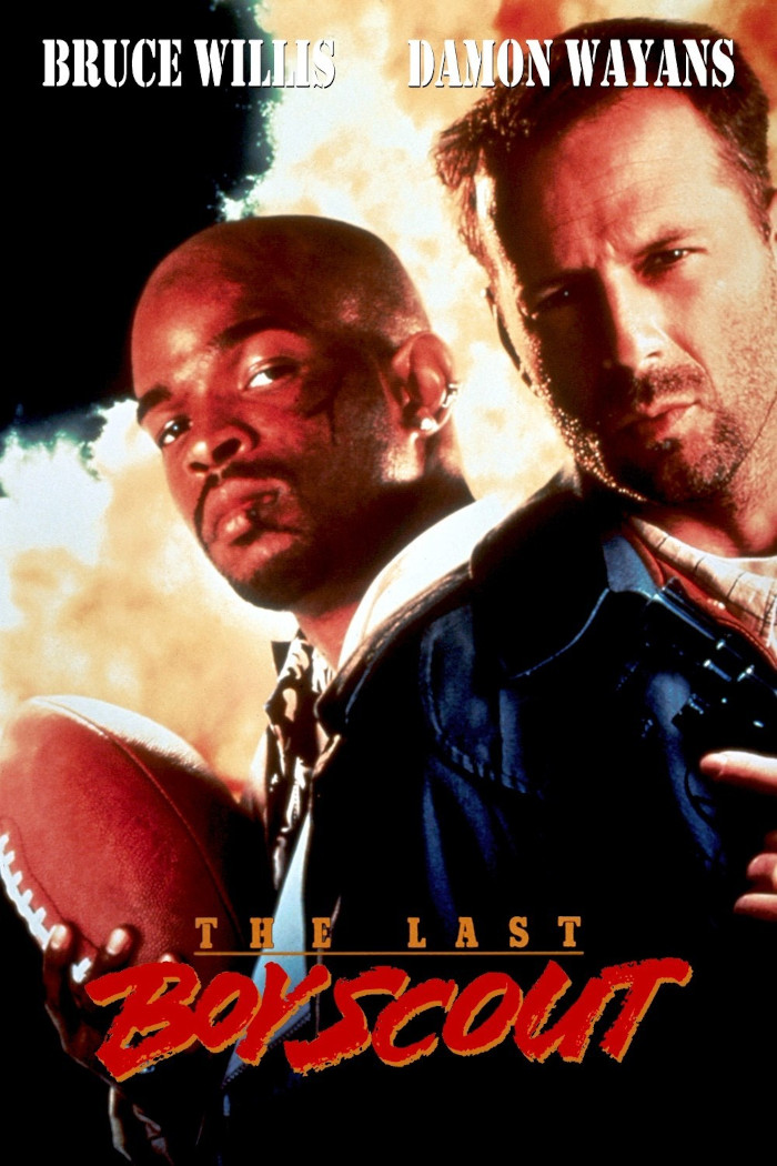 affiche du film Le dernier samaritain - the last boyscout en version originale - avec Bruce Willis - Film de Tony Scott - 1991